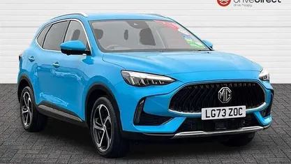 Metallic pimlico blue Used 2023 MG HS Trophy SUV | £17,499 (Fair price)