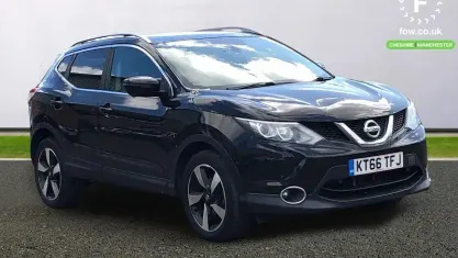 Used Nissan Qashqai N-Connecta 116 HP (85 kW) 2017 Black SUV