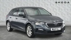Quartz grey metallic Used 2021 Skoda Scala SE L Hatchback | £15,000 (Fair price)