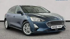 Blue Used 2020 Ford Focus Titanium Hatchback | £9,839 (Fair price)