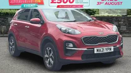 Used Kia Sportage 132 HP (97 kW) 2021 Red SUV