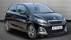 Black Used 2020 Peugeot 108 Allure Hatchback | £8,990 (Fair price)