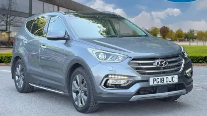 Used Hyundai Santa Fe Edition 200 HP (147 kW) 2018 Silver SUV