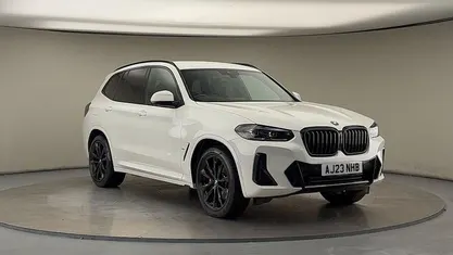 Alpine white Used 2023 BMW X3 M Sport SUV | £33,700 (Fair price)