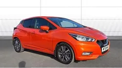 Orange Used 2018 Nissan Micra N-Connecta Hatchback | £7,681 (Fair price)