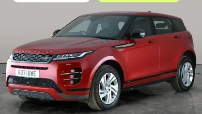 Used Land Rover Range Rover evoque R-Dynamic 207 HP (152 kW) 2021 Red SUV