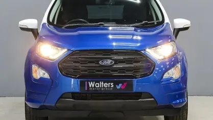 Used Ford Ecosport ST-Line 125 HP (91 kW) 2018 Blue SUV