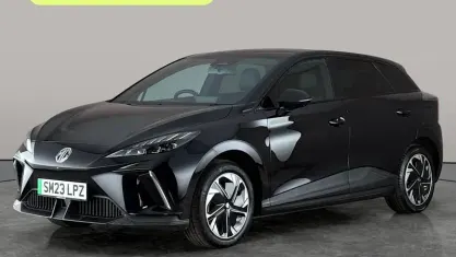 Used MG MG4 EV Trophy 150 kW (204 HP) 2023 Black Hatchback