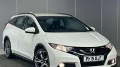 White Used 2015 Honda Civic SE Plus Estate | £8,485 (Fair price)