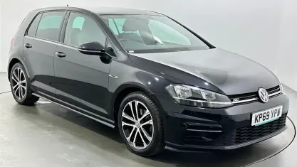 Used VW Golf VII R-line 150 HP (110 kW) 2019 Black Hatchback