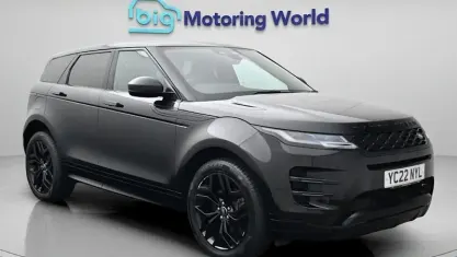 Used Land Rover Range Rover evoque SE Dynamic 253 HP (186 kW) 2022 Black SUV