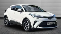 White Used 2022 Toyota C-HR Design SUV | £20,995 (Fair price)