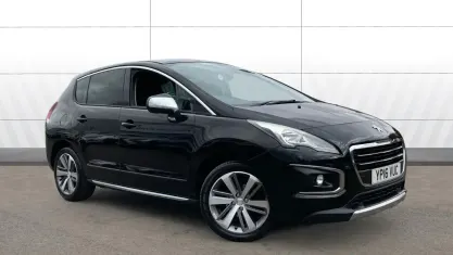 Used Peugeot 3008 Allure 120 HP (88 kW) 2016 Black Estate
