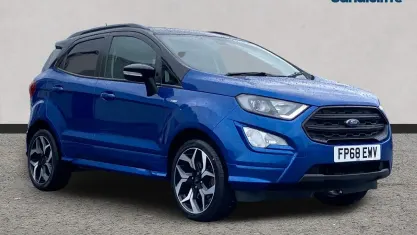Used Ford Ecosport ST-Line 125 HP (91 kW) 2022 Blue SUV