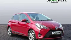 Red Used 2020 Toyota Yaris Hybrid Hatchback | £12,195 (Fair price)