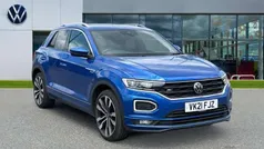 Blue Used 2021 VW T-Roc R-line SUV | £22,674 (Fair price)