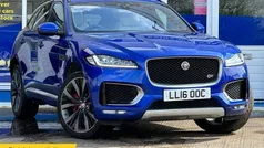 Blue Used 2016 Jaguar F-Pace First Edition SUV | £18,450 (Fair price)