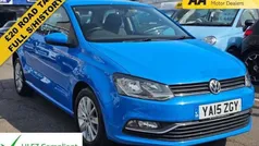 Blue Used 2015 VW Polo SE Hatchback | £7,995 (Fair price)