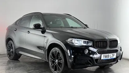 Used BMW X6 M Sport 313 HP (230 kW) 2018 Black SUV