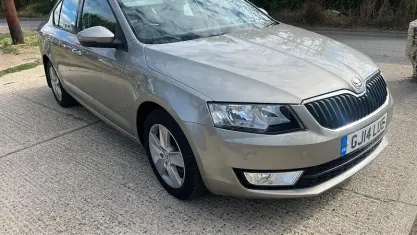 Used Skoda Octavia SE 140 HP (102 kW) 2014 Gold Estate