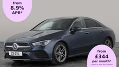 Blue Used 2022 Mercedes CLA250 AMG line Sedan | £26,423 (Fair price)