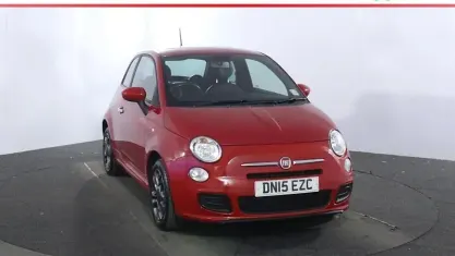 Used Fiat 500 S 69 HP (50 kW) 2015 Red Hatchback