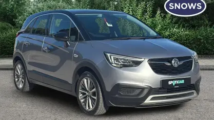 Used Vauxhall Crossland X Sport 83 HP (61 kW) 2019 Grey SUV