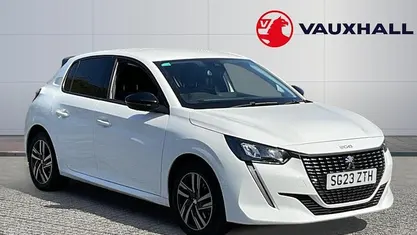 Used Peugeot 208 Allure+ 102 HP (75 kW) 2023 White Hatchback