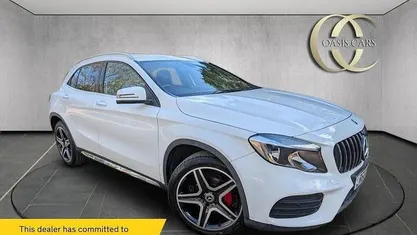 Used Mercedes GLA200 AMG line 156 HP (114 kW) 2018 White SUV
