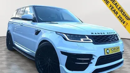 White Used 2019 Land Rover Range Rover Sport HSE SUV | £30,000 (Fair price)