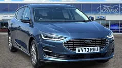 Blue Used 2023 Ford Focus Titanium Hatchback | £17,495 (Fair price)