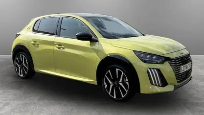 Used Peugeot e-208 GTi 114 kW (156 HP) 2024 Yellow Hatchback