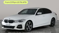 White Used 2021 BMW 320 M Sport Sedan | £18,555 (Fair price)