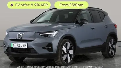Grey Used 2022 Volvo XC40 Ultimate SUV | £24,039 (Fair price)