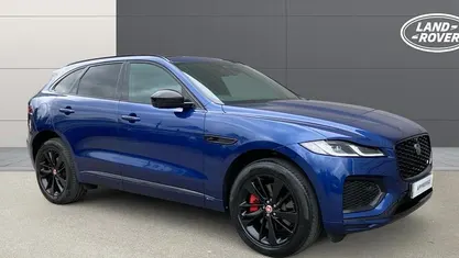 Used Jaguar F-Pace R-Dynamic 404 HP (297 kW) 2021 Blue SUV