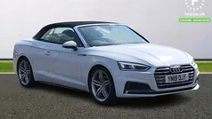 White Used 2019 Audi A5 Cabriolet S-Line Cabriolet | £20,199 (Good price)
