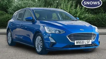 Used Ford Focus Titanium 120 HP (88 kW) 2018 Blue Hatchback