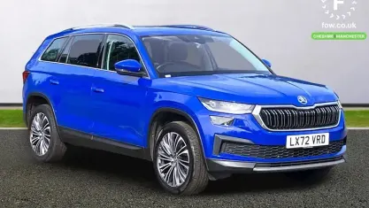 Used Skoda Kodiaq SE L Executive 190 HP (139 kW) 2022 Blue SUV