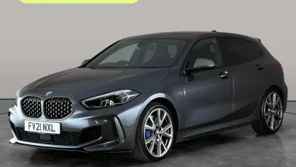 Used BMW M135 Comfort Edition 306 HP (225 kW) 2021 Grey Hatchback