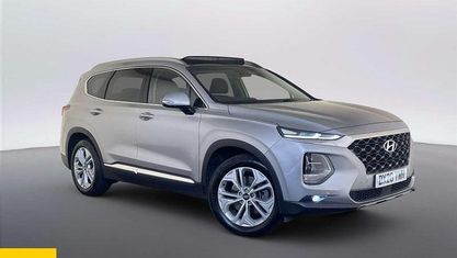 Używany Hyundai Santa Fe Premium SE 200 KM (147 kW) 2020 Srebrny SUV