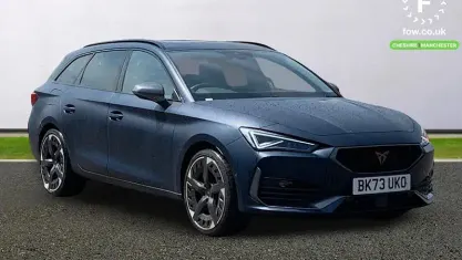 Used Cupra Leon VZ3 245 HP (180 kW) 2023 Blue Estate