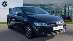 Black Used 2022 VW Polo Life Hatchback | £17,174 (Fair price)