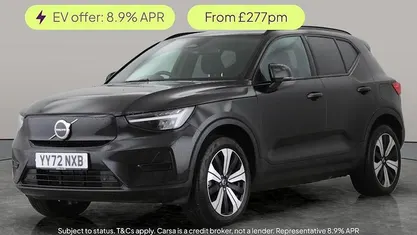 Black Used 2022 Volvo XC40 Core SUV | £17,804 (Fair price)