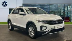 White Used 2023 VW T-Roc Life SUV | £20,342 (Fair price)
