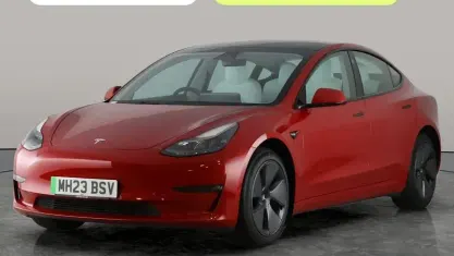Used Tesla Model 3 Long Range AWD 366 kW (498 HP) 2023 Red Sedan