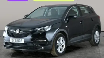 Used Vauxhall Grandland X S 131 HP (96 kW) 2021 Black SUV