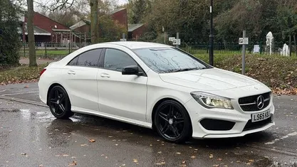 White Used 2015 Mercedes CLA200 AMG Sedan | £8,995 (Fair price)