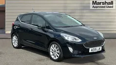 Black Used 2019 Ford Fiesta Titanium Hatchback | £9,274 (Fair price)
