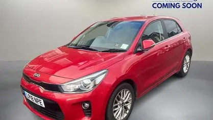 Used Kia Rio 99 HP (72 kW) 2018 Red Hatchback
