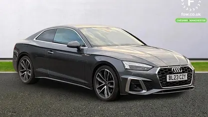 Grey Used 2023 Audi A5 S-Line Coupe | £25,399 (Good price)